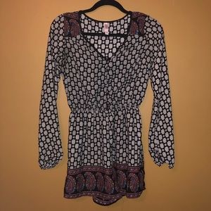 Black and White very cute Romper